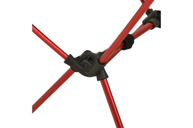 Sammenleggbar campingstol PVC og aluminium svart - Svart - Hagemøbler - Stoler & Lenestoler - Spisestoler & hagestoler utendørs