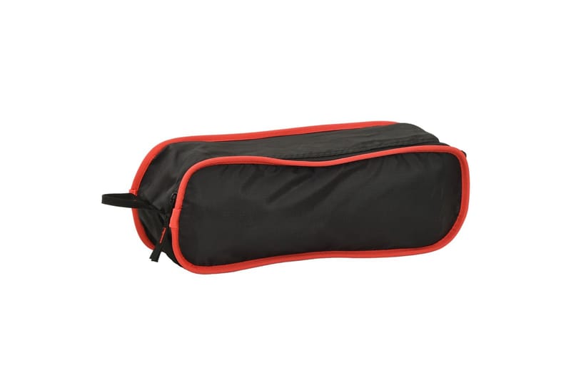 Sammenleggbar campingstol PVC og aluminium svart - Svart - Hagemøbler - Stoler & Lenestoler - Spisestoler & hagestoler utendørs