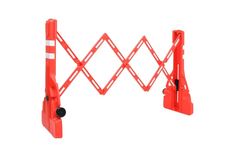 Sammenleggbar trafikksperre 210x50x105 cm rød - Hagemøbler - Stoler & Lenestoler - Spisestoler & hagestoler utendørs