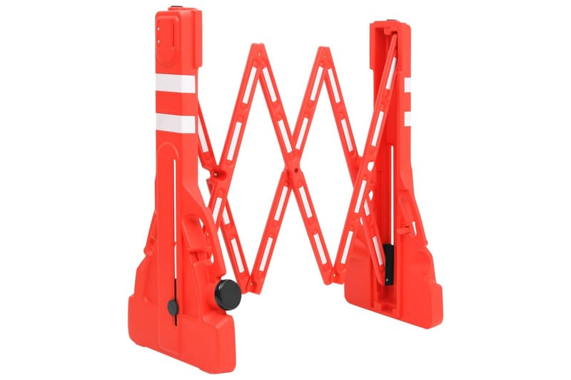 Sammenleggbar trafikksperre 210x50x105 cm rød - Hagemøbler - Stoler & Lenestoler - Spisestoler & hagestoler utendørs