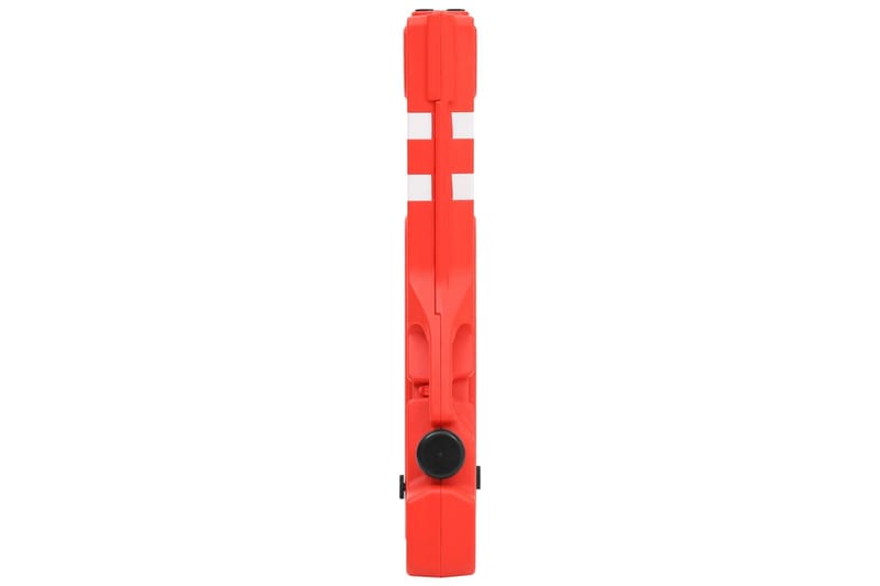 Sammenleggbar trafikksperre 210x50x105 cm rød - Hagemøbler - Stoler & Lenestoler - Spisestoler & hagestoler utendørs