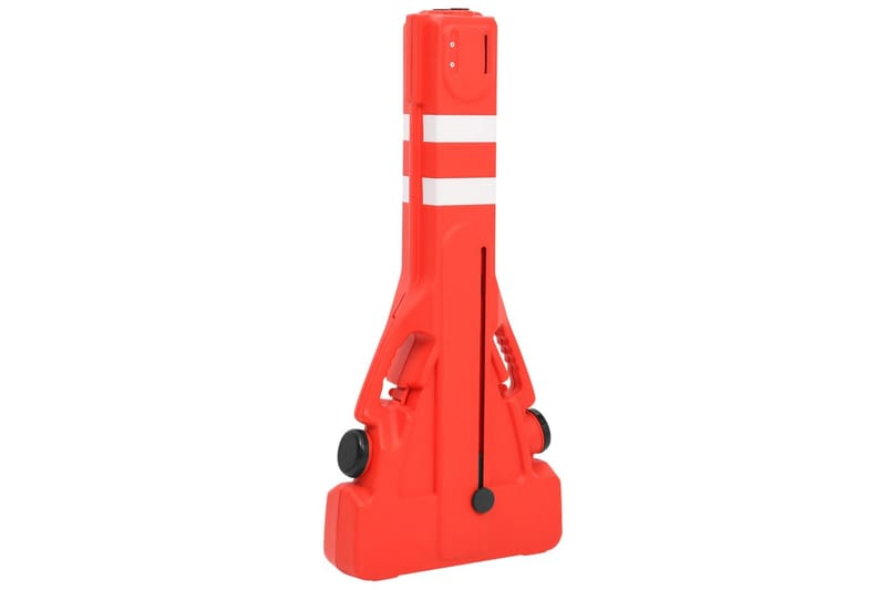 Sammenleggbar trafikksperre 210x50x105 cm rød - Hagemøbler - Stoler & Lenestoler - Spisestoler & hagestoler utendørs