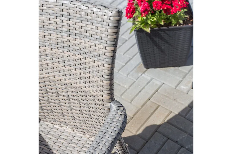 Stol LARACHE 57x61xH83 grå - Hagemøbler - Stoler & Lenestoler - Spisestoler & hagestoler utendørs