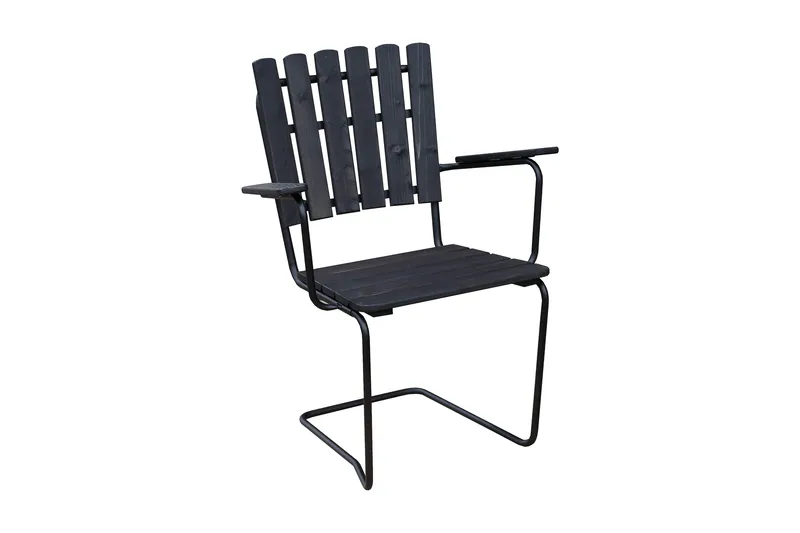 Vaxholm Lenestol, Kaffesvart/Grå