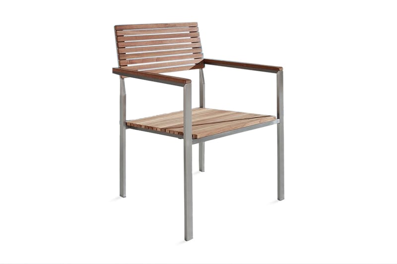 Viareggio Stol 6-pk 53 cm - Tre / Natur - Hagemøbler - Stoler & Lenestoler - Spisestoler & hagestoler utendørs