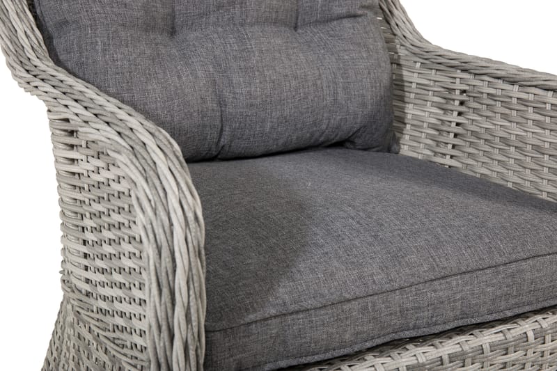 Vikelund Karmstol - Grå - Hagemøbler - Stoler & Lenestoler - Spisestoler & hagestoler utendørs