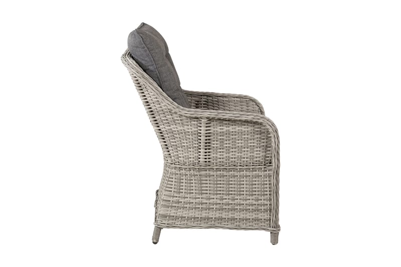 Vikelund Karmstol - Grå - Hagemøbler - Stoler & Lenestoler - Spisestoler & hagestoler utendørs