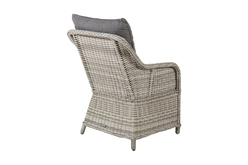 Vikelund Karmstol - Grå - Hagemøbler - Stoler & Lenestoler - Spisestoler & hagestoler utendørs