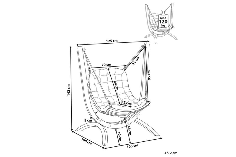 Hammock Alliste - Hagemøbler - Stoler & Lenestoler - Hengestoler