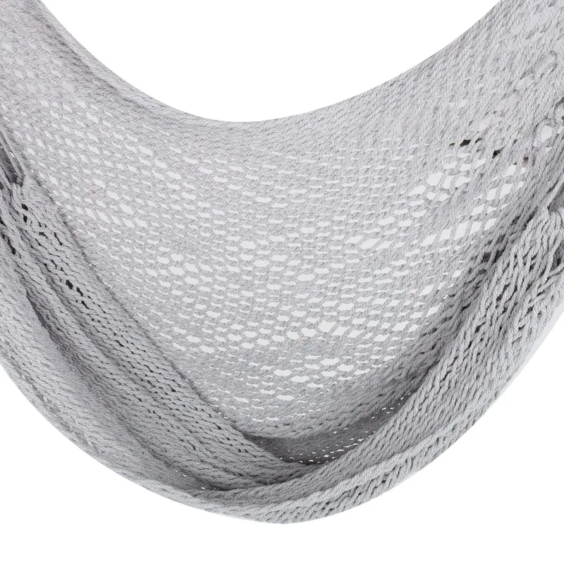 Hengekøystol HOME4YOU Carina - Grå - Hagemøbler - Stoler & Lenestoler - Hengestoler