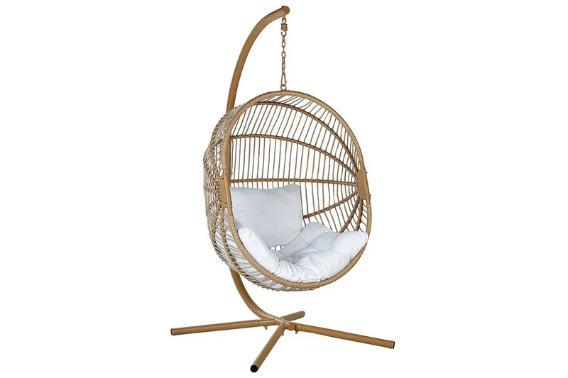 Hengestol Acri, Beige, hvit