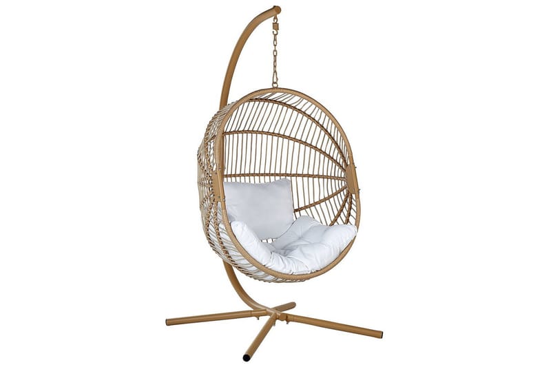 Hengestol Acri, Beige, hvit