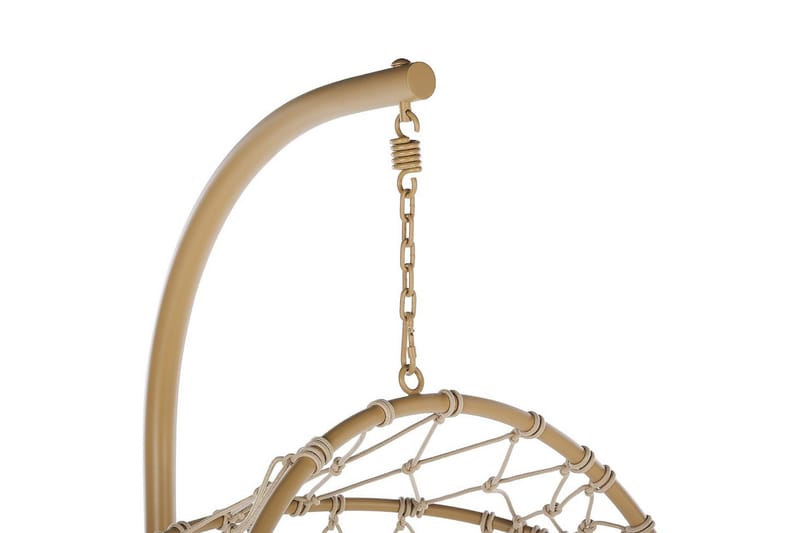 Hengestol Adria - Beige, hvit - Hagemøbler - Stoler & Lenestoler - Hengestoler