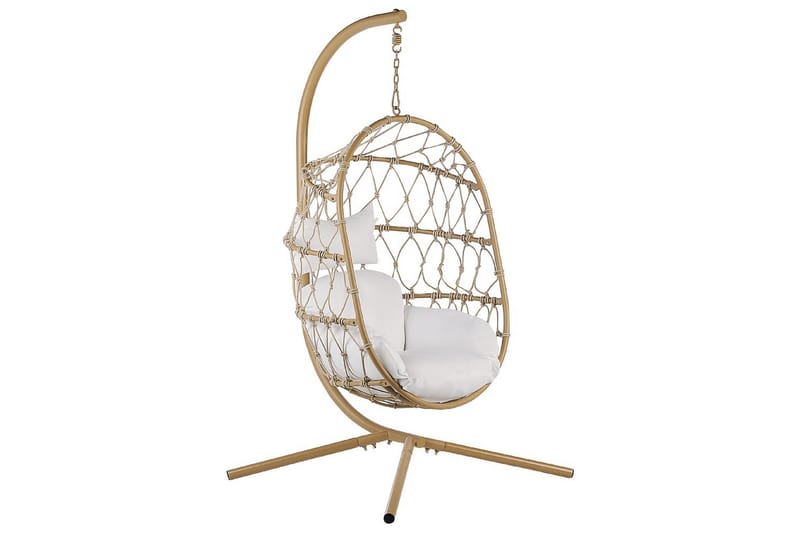 Hengestol Adria, Beige, hvit
