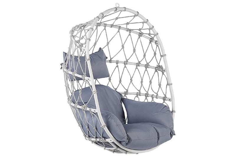 Hengestol Adria - Hvit, Grå - Hagemøbler - Stoler & Lenestoler - Hengestoler