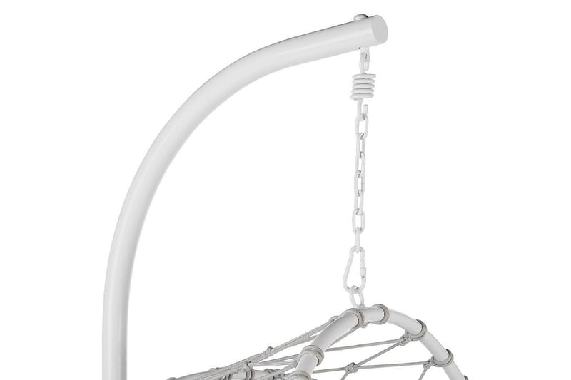 Hengestol Adria - Hvit, Grå - Hagemøbler - Stoler & Lenestoler - Hengestoler