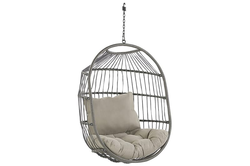 Hengestol Alba - Svart, Grå - Hagemøbler - Stoler & Lenestoler - Hengestoler