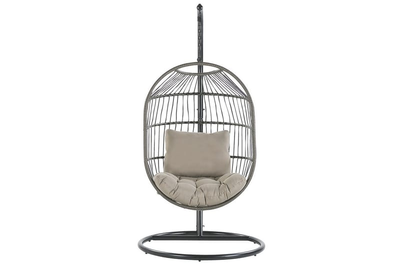 Hengestol Alba - Svart, Grå - Hagemøbler - Stoler & Lenestoler - Hengestoler