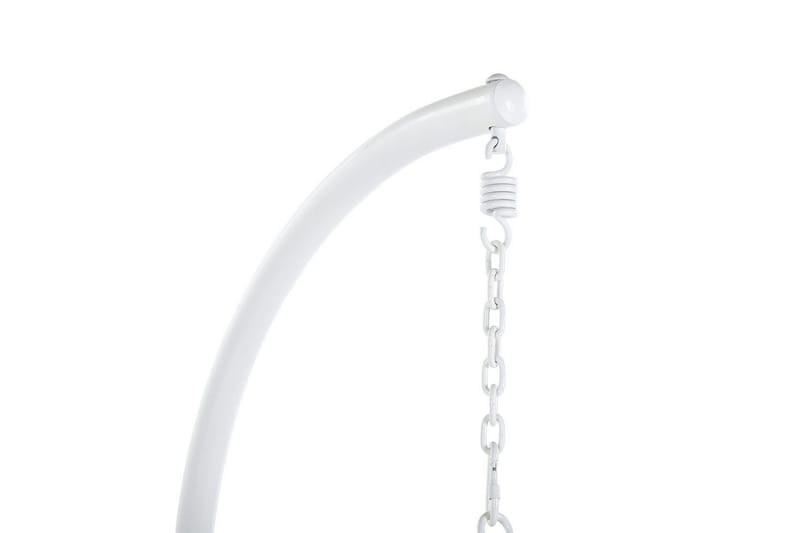 Hengestol Allera - Hvit, Grå - Hagemøbler - Stoler & Lenestoler - Hengestoler