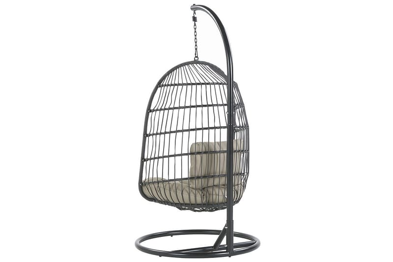 Hengestol Allera - Svart, Grå - Hagemøbler - Stoler & Lenestoler - Hengestoler