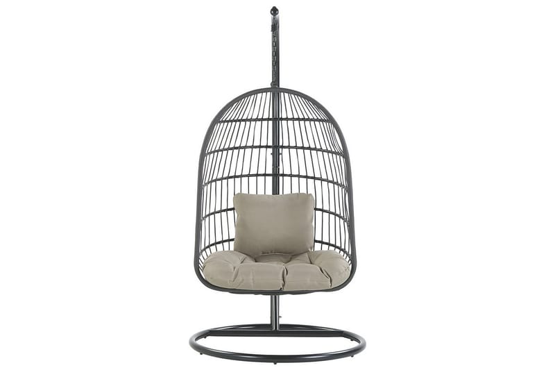 Hengestol Allera - Svart, Grå - Hagemøbler - Stoler & Lenestoler - Hengestoler