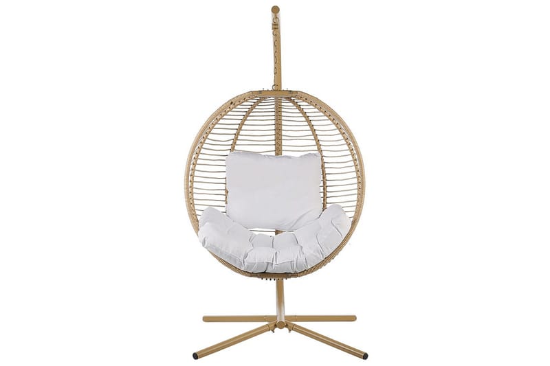 Hengestol Arco - Beige, hvit - Hagemøbler - Stoler & Lenestoler - Hengestoler