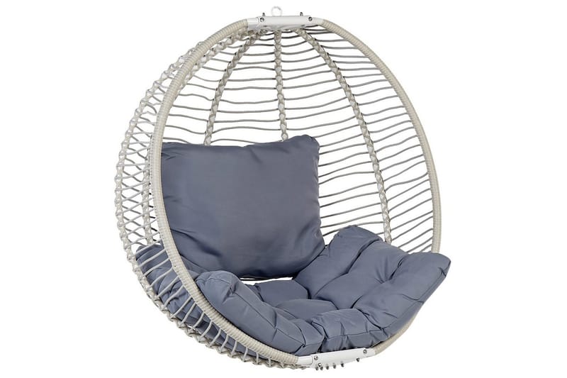 Hengestol Arco - Hvit, Grå - Hagemøbler - Stoler & Lenestoler - Hengestoler