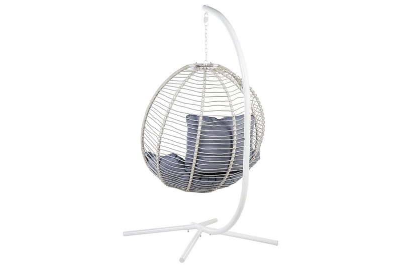 Hengestol Arco - Hvit, Grå - Hagemøbler - Stoler & Lenestoler - Hengestoler