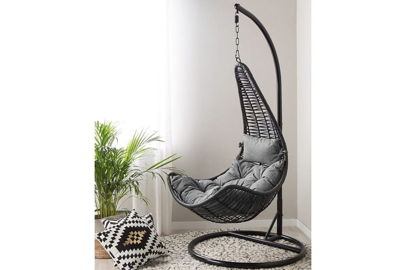 Hengestol Atri II - Svart - Hagemøbler - Stoler & Lenestoler - Hengestoler