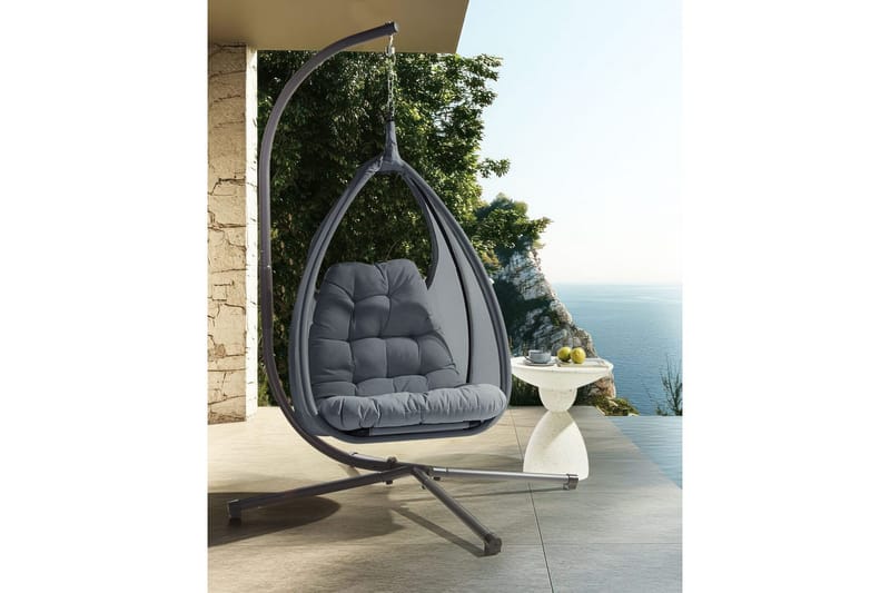 Hengestol Avegno - Mørk grå - Hagemøbler - Stoler & Lenestoler - Hengestoler