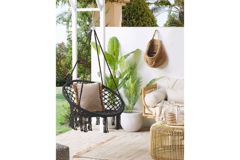 Hengestol Gabella - Svart - Hagemøbler - Stoler & Lenestoler - Hengestoler