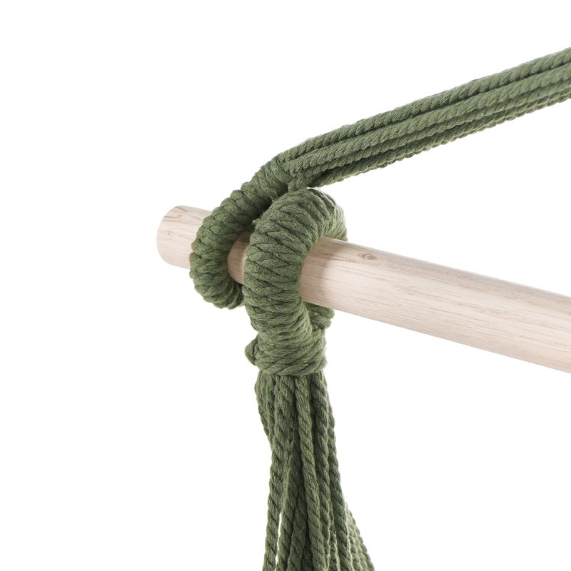 Hengestol utendørs Bonea Bomull - Grønn - Hagemøbler - Stoler & Lenestoler - Hengestoler