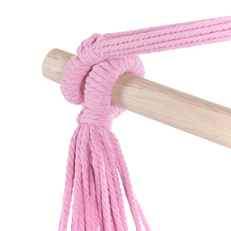 Hengestol utendørs Bonea Bomull - Rosa - Hagemøbler - Stoler & Lenestoler - Hengestoler