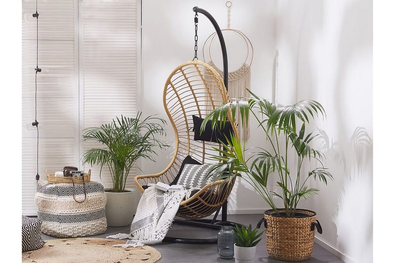 Appuna Hengestol med Stativ - Beige - Hagemøbler - Stoler & Lenestoler - Hengestoler