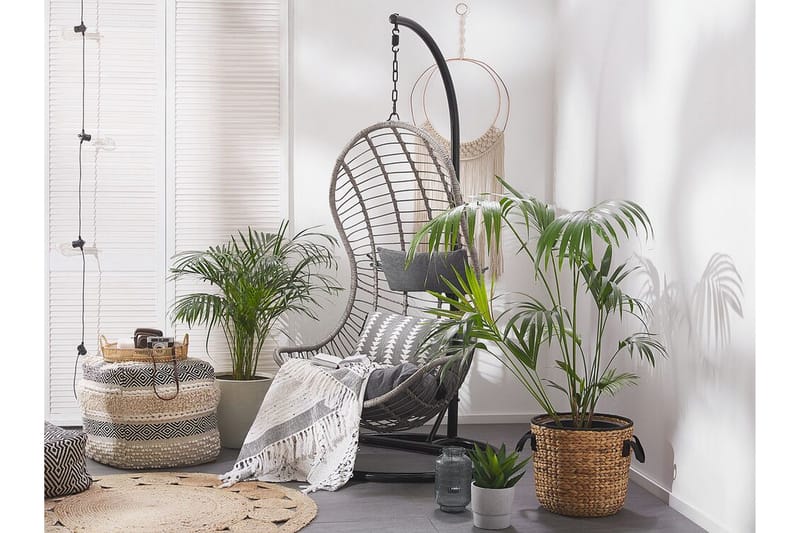 Appuna Hengestol med Stativ - Grå - Hagemøbler - Stoler & Lenestoler - Hengestoler