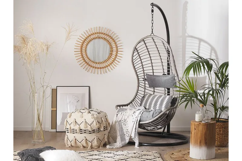 Appuna Hengestol med Stativ - Grå - Hagemøbler - Stoler & Lenestoler - Hengestoler