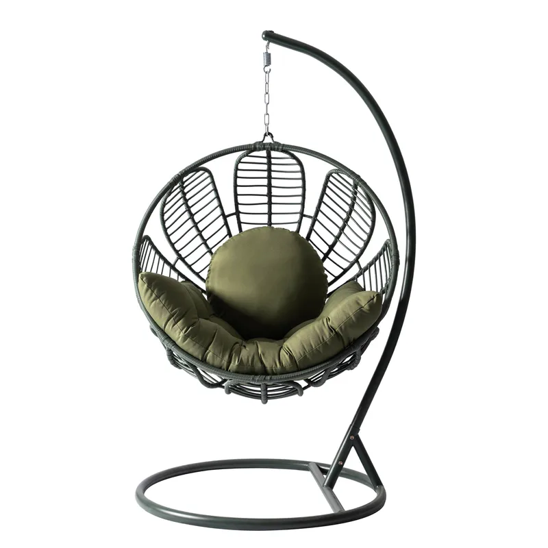 Bravion Hengestol utendørs - grønn - Hagemøbler - Stoler & Lenestoler - Hengestoler - Hengestol med stativ