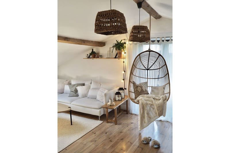 Hallstavik Hengestol - Beige - Hagemøbler - Stoler & Lenestoler - Hengestoler