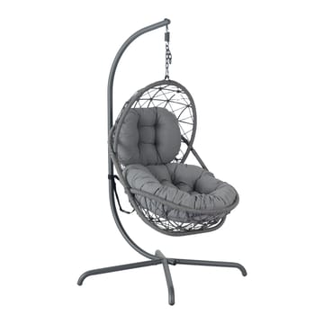 Hengestol HOME4YOU Amara 134x134x196 cm mørkegrå - Mørkegrå - Hagemøbler - Stoler & Lenestoler - Hengestoler - Hengestol med stativ