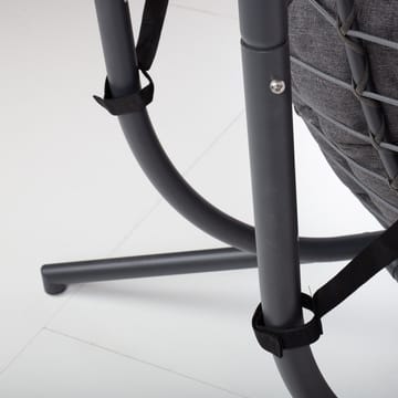 Hengestol HOME4YOU Finse 2-seter 142x106x194 cm mørkegrå - Mørkegrå - Hagemøbler - Stoler & Lenestoler - Hengestoler - Hengestol med stativ