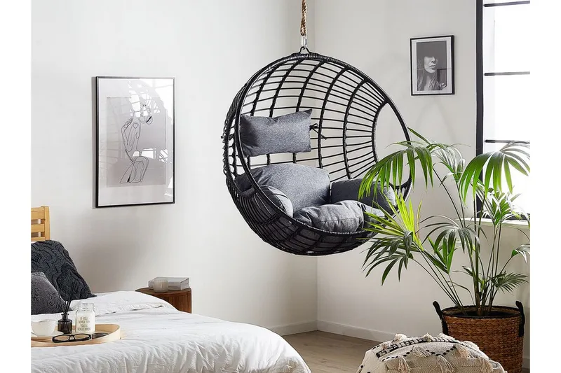 Hyvena Hengestol - Svart - Hagemøbler - Stoler & Lenestoler - Hengestoler