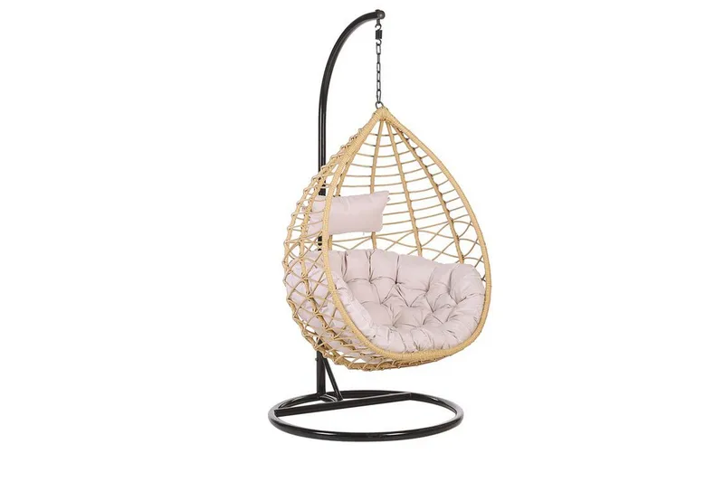 Kartberg Hengestol med Stativ, Beige