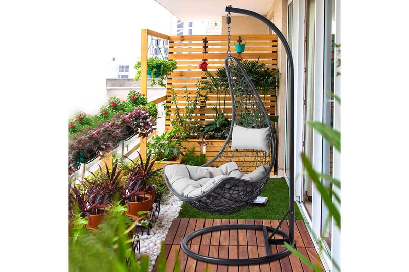 Kintore Hengekøye 95 cm - Grå - Hagemøbler - Stoler & Lenestoler - Hengestoler