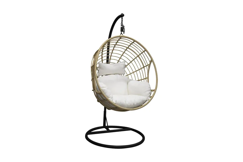 Viga Hengestol, Svart/Natur