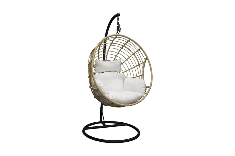 Viga Hengestol, Svart/Natur