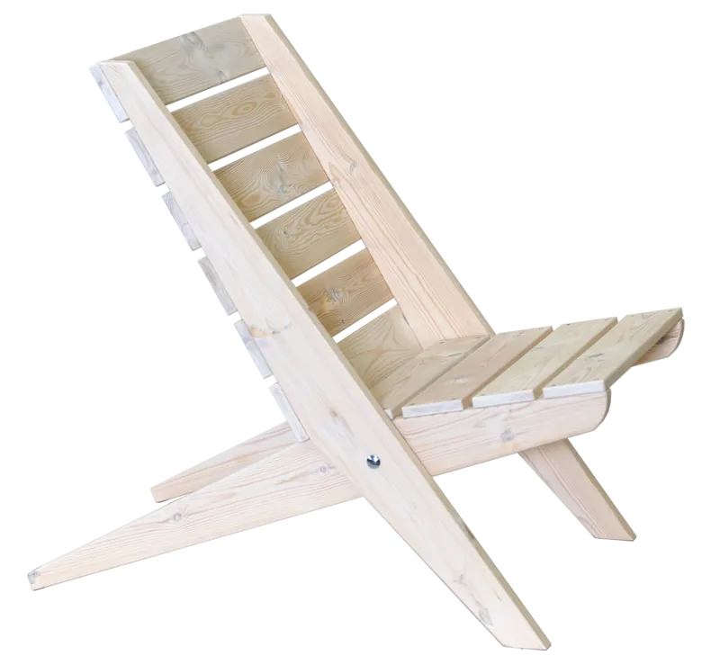 Hillerstorp EcoFurn Stol Granny Double Furu Oljet, Hvit