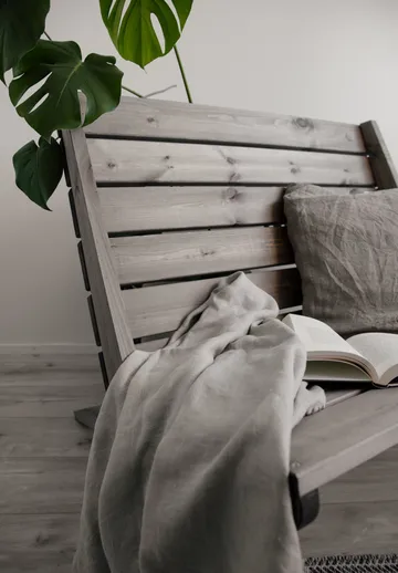 Hillerstorp EcoFurn utestol Granny Double furu oljet grå - Grå - Hagemøbler - Stoler & Lenestoler - Utelenestoler