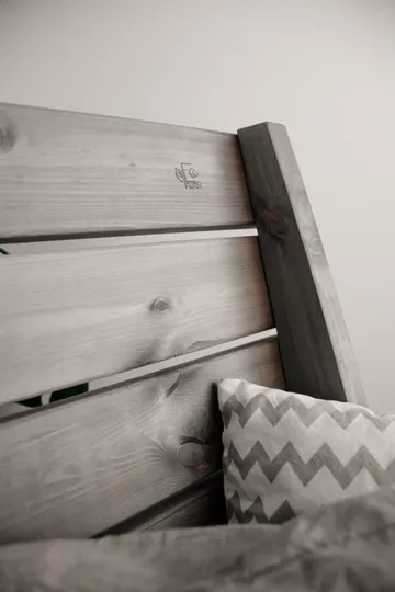Hillerstorp EcoFurn utestol Granny Double furu oljet grå - Grå - Hagemøbler - Stoler & Lenestoler - Utelenestoler