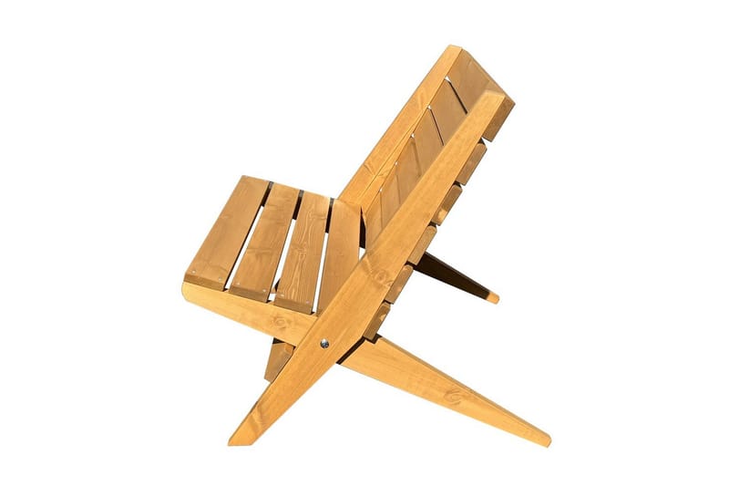 Hillerstorp EcoFurn utestol Granny Double furu oljet natur - Natur - Hagemøbler - Stoler & Lenestoler - Utelenestoler