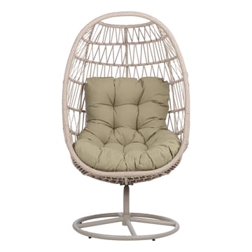 Hvilestol HOME4YOU Cassia Swivel 85x85x151 cm Beige - beige - Hagemøbler - Stoler & Lenestoler - Utelenestoler